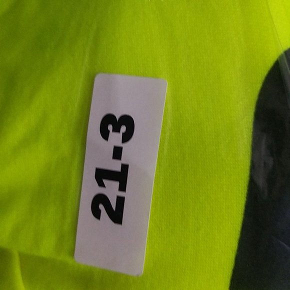 Stella Viva Highlighter Neon Yellow Pullover Hoodie Sweater size M - Picture 10 of 10